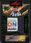 2023 Leaf Magnificence Lionel Messi Logo Patch Autographs numbered 1/1