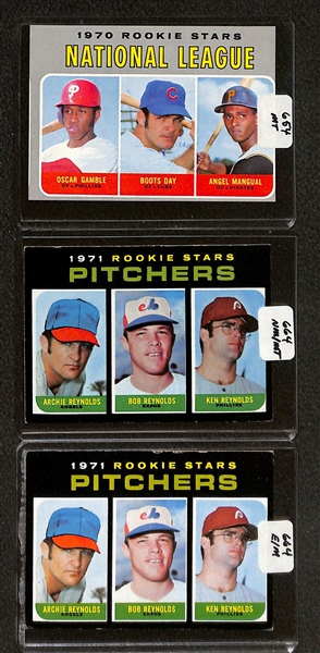 Lot of (102) High Quality 1970-1971 Phillies Baseball Cards w. Bowa RC, Luzinski RC, Montanez RC, Allen, & Bunning