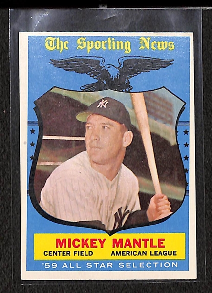 1959 Topps Mickey Mantle All Star #564