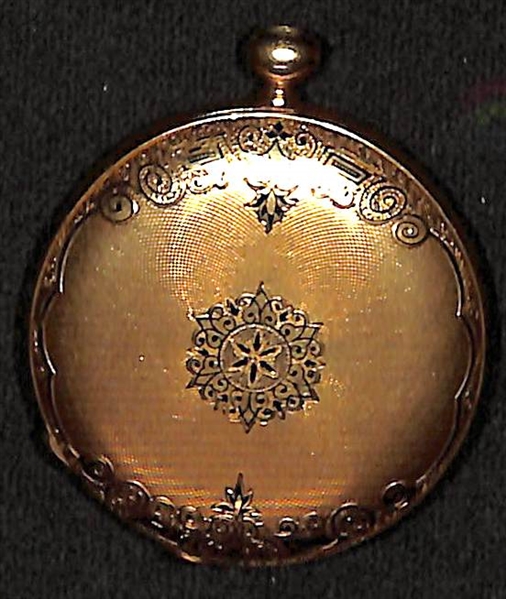 Ralston & Smith Jewelers 14K Gold Vintage Pocket Watch - Approx 10 dwt