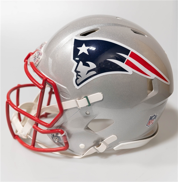 Tom Brady New England Patriots Autographed/Signed Full Size Proline Speed Authentic Helmet - Fanatics Sticker of Authenticity!