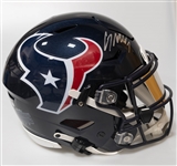 CJ Stroud Houston Texans Autographed/Signed Full Size Riddell Speedflex Authentic Helmet (Mirror Visor) - Fanatics Sticker of Authenticity!