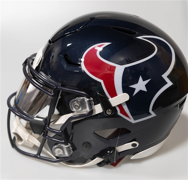 CJ Stroud Houston Texans Autographed/Signed Full Size Riddell Speedflex Authentic Helmet (Mirror Visor) - Fanatics Sticker of Authenticity!