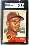1953 Topps Satchell Paige #220 Graded SGC 2.5
