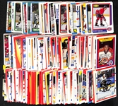 Lot of (450+) Signed Hockey Cards including Chris Shelios, Ed Belfour, Bryan Trottier, Theoren Fleury, and more (Beckett BAS Reviewed)