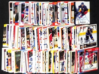 Lot of (450+) Signed Hockey Cards including (2) Derian Hatcher, Mats Sundin, Brian Engblom, Ed Olczyk, Bob Johnson, Petr Klíma, and more (Beckett BAS Reviewed)