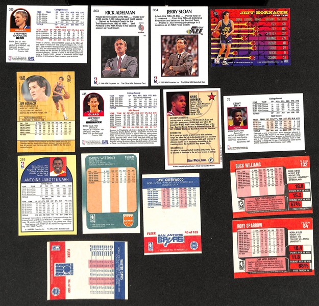 Lot of (85+) Signed Basketball Cards including Steve Nash, Steve Kerr, Dan Majerle, Rick Adelman, and more (Beckett BAS Reviewed)