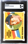 1960 Topps Carl Yastrzemski Rookie Card #148 Graded SGC 5