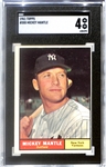 1961 Topps Mickey Mantle #300 Graded SGC 4