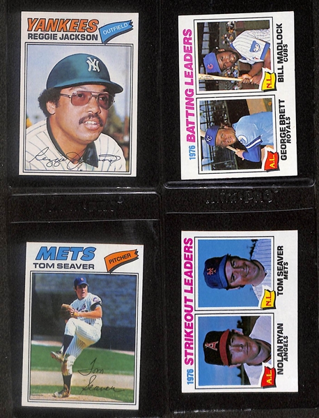 1977 Topps Baseball Complete Set with Dawson and Murphy Rookie Cards