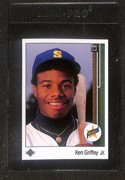 1989 Upper Deck Baseball Complete Set with Ken Griffey Jr Star Rookie Card