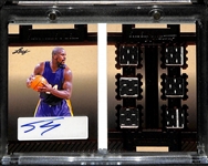 2023 Leaf History Book Shaquille ONeal 6 Patch Autograph (#/25)