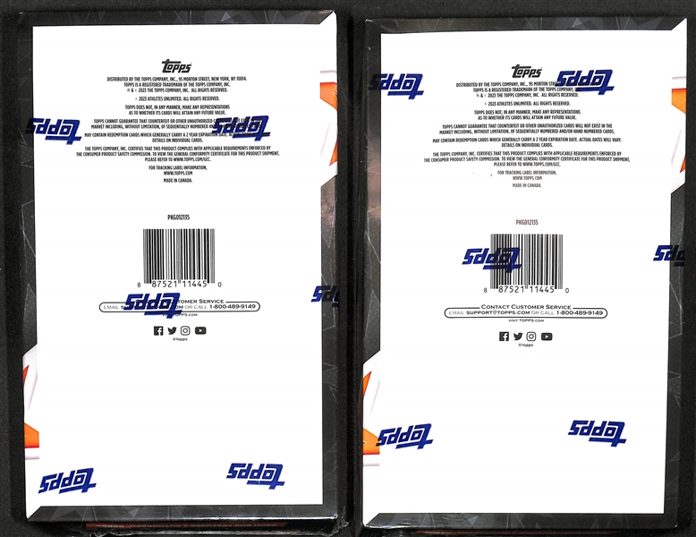 (2) 2023 Topps Athletes Unlimited Sealed Hobby Boxes (2 Autographs Per Box - 4 Total Autographs of Top Athletes!