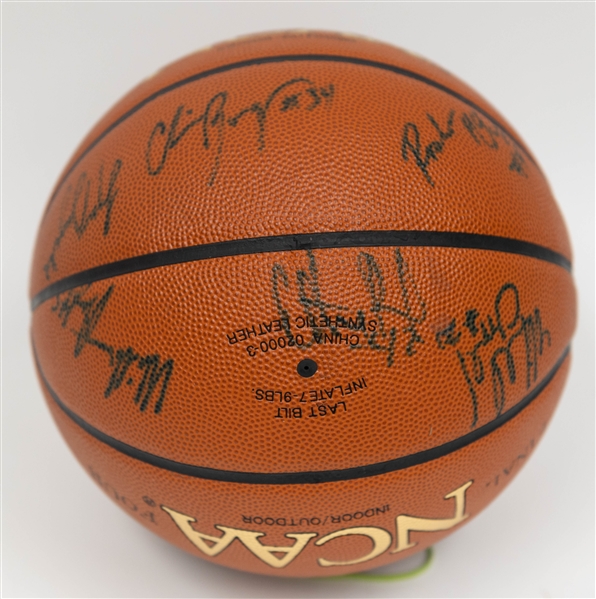 1997-98 Duke Basketball Signed Basketball with Coach K (Mike Krzyzewski) Autograph (Beckett BAS Reviewed)