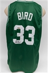 Larry Bird Signed Replica Boston Celtics Jersey (JSA COA)