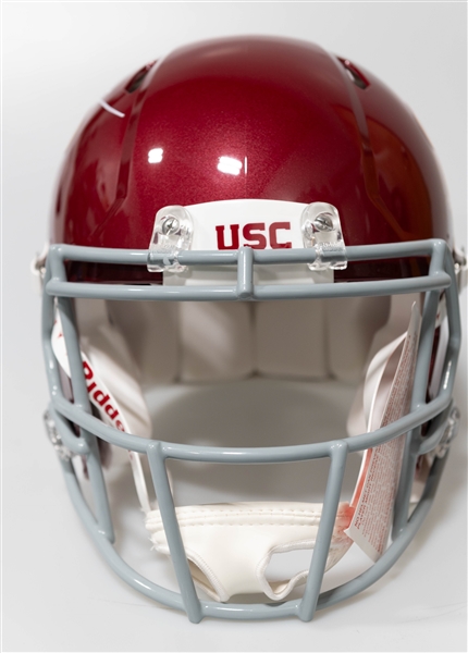 Marcus Allen Autographed/Signed Full Size USC Trojans Authentic Speed Helmet Beckett/BAS Witnessed Sticker of Authenticity!