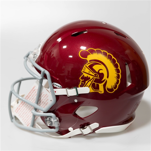 Marcus Allen Autographed/Signed Full Size USC Trojans Authentic Speed Helmet Beckett/BAS Witnessed Sticker of Authenticity!