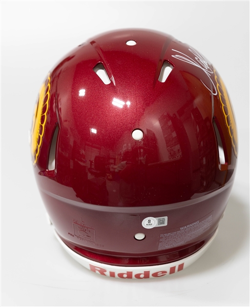 Marcus Allen Autographed/Signed Full Size USC Trojans Authentic Speed Helmet Beckett/BAS Witnessed Sticker of Authenticity!