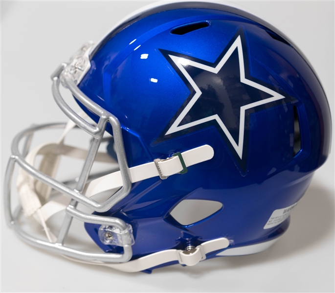 Craig Morton Autographed/Signed Full Size Dallas Cowboy America's Team Inscription Replica Helmet with JSA Certificate of Authentication!