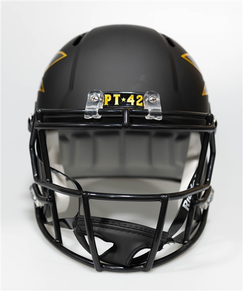 Jake Plummer Autographed/Signed Full Size Arizona State Sun Devil Matte Black Riddell Helmet - Beckett/BAS Witnessed Sticker of Authenticity!