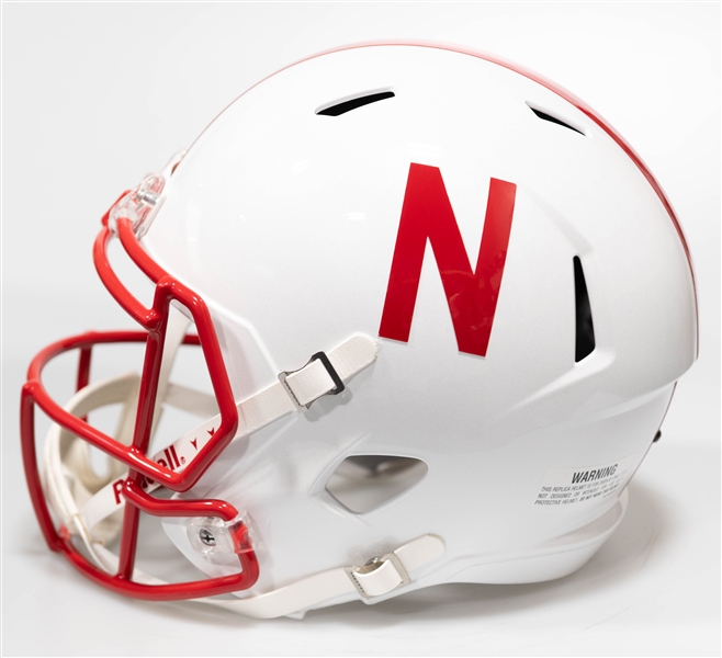 Roger Craig Autographed/Signed Full Size Nebraska Riddell Replica Helmet - Beckett/BAS Witnessed Sticker of Authenticity!