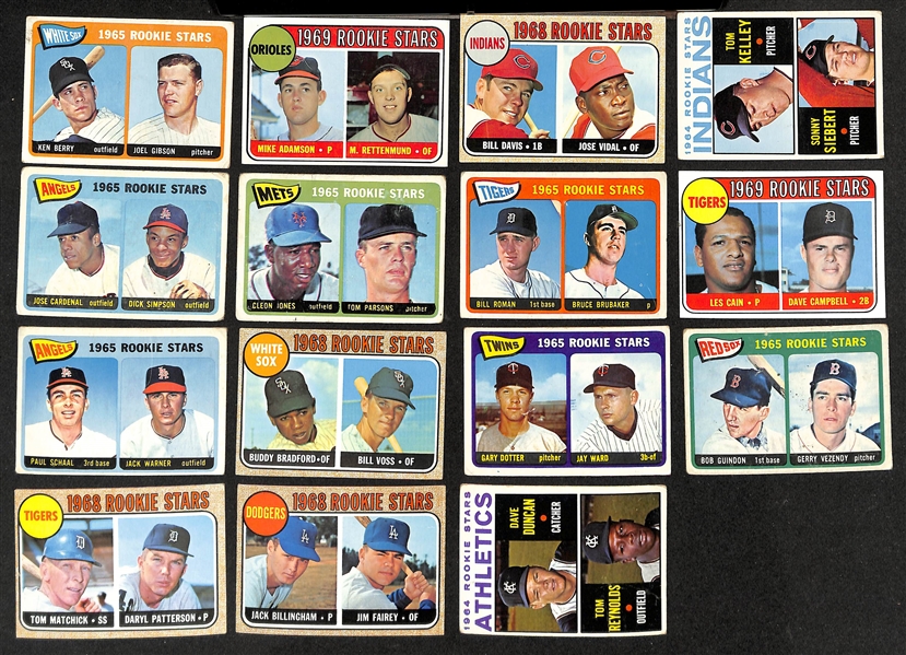 Lot of (100+) Vintage Football and Baseball Cards mostly Baseball Combo Rookie Star Cards + Combo Leaders Cards