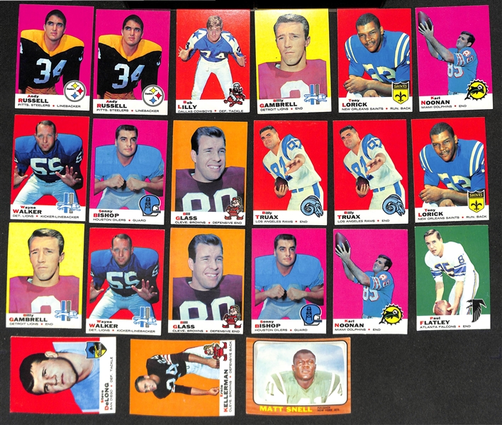 Lot of (100+) Vintage Football and Baseball Cards mostly Baseball Combo Rookie Star Cards + Combo Leaders Cards