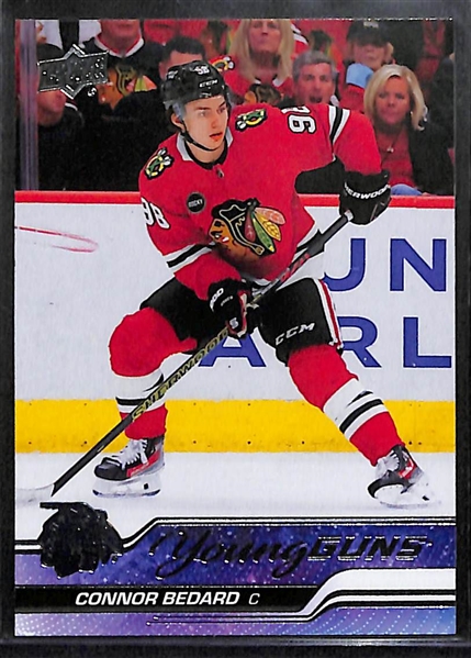 2023-24 Upper Deck Series 2 Connor Bedard Young Guns Rookie Card