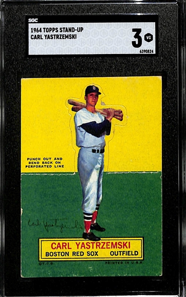 1964 Topps Stand-Up Carl Yastrzemski Graded SGC 3