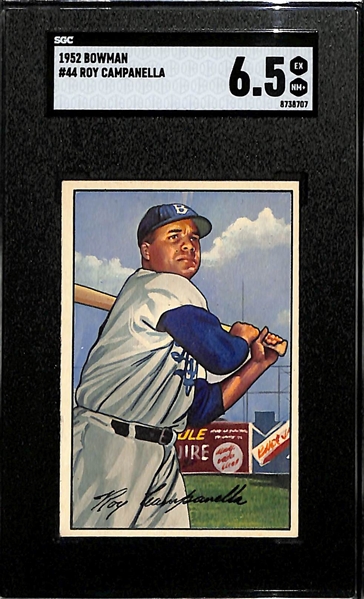 1952 Bowman Roy Campanella Graded SGC 6.5