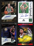Lot of (26) Basketball Autograph and Jersey Cards inc. 2023-24 Elite Jordan Walsh Rookie Gold (#/10), 2019-20 Encased Dave Cowens (#/49),+