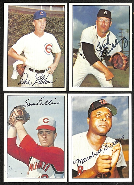 Lot of (55) Signed 1978 TCMA The 1960's Cards inc. Tony Oliva, Tony LaRussa, Moose Skowron, Roger Craig, Bobby Richardson, Jack Kralick, + (Beckett BAS Reviewed)