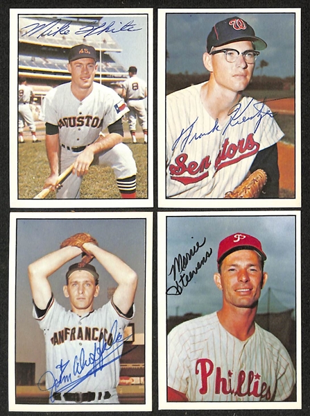 Lot of (55) Signed 1978 TCMA The 1960's Cards inc. Tony Oliva, Tony LaRussa, Moose Skowron, Roger Craig, Bobby Richardson, Jack Kralick, + (Beckett BAS Reviewed)