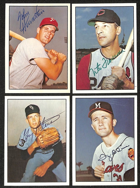 Lot of (55) Signed 1978 TCMA The 1960's Cards inc. Tony Oliva, Tony LaRussa, Moose Skowron, Roger Craig, Bobby Richardson, Jack Kralick, + (Beckett BAS Reviewed)