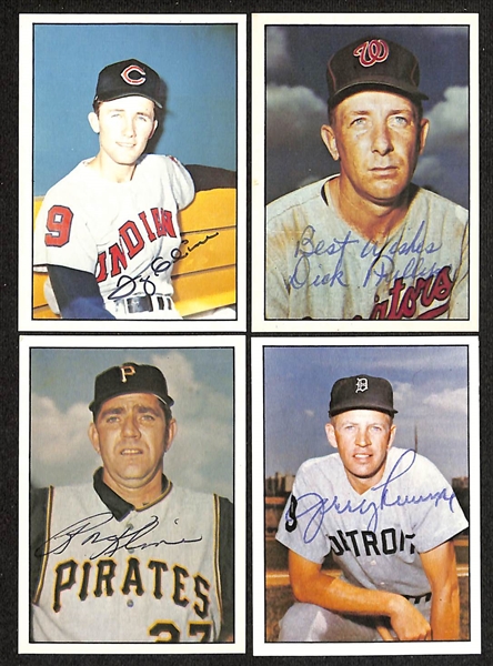 Lot of (55) Signed 1978 TCMA The 1960's Cards inc. Tony Oliva, Tony LaRussa, Moose Skowron, Roger Craig, Bobby Richardson, Jack Kralick, + (Beckett BAS Reviewed)