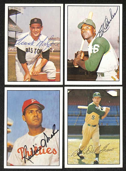 Lot of (55) Signed 1978 TCMA The 1960's Cards inc. Tony Oliva, Tony LaRussa, Moose Skowron, Roger Craig, Bobby Richardson, Jack Kralick, + (Beckett BAS Reviewed)