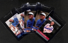 Lot of (5) Signed Arnold Palmer Cards- 1990 Pro Set, (2) 1992 Pro Set, (2) 1991 Pro Set (Beckett BAS Reviewed)