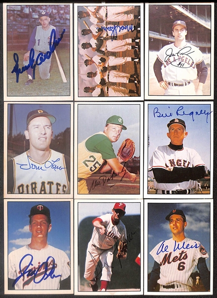 Lot of (65+) Signed TCMA the 1960s Cards inc. Sparky Anderson, Bill Skowron, Jim Fregosi, Vern Law, + (Beckett BAS Reviewed)