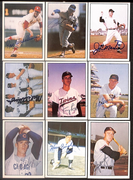 Lot of (65+) Signed TCMA the 1960s Cards inc. Sparky Anderson, Bill Skowron, Jim Fregosi, Vern Law, + (Beckett BAS Reviewed)