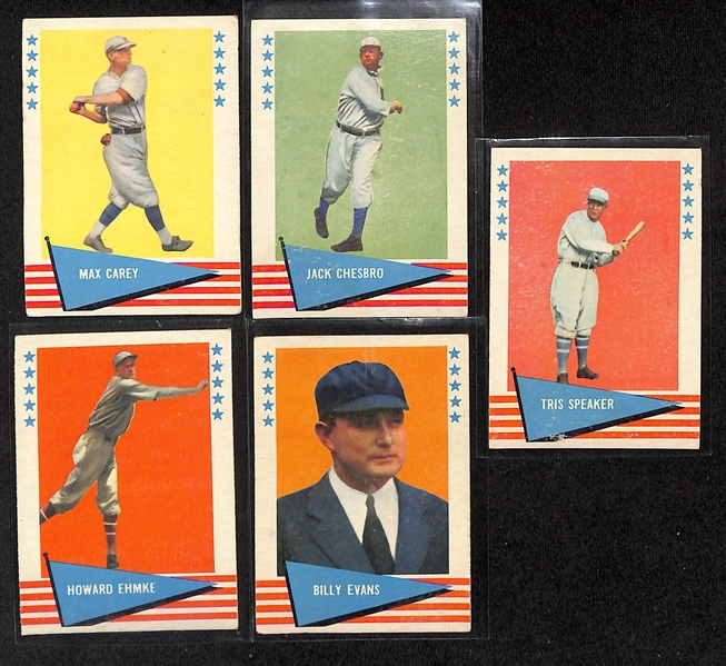  Lot of (100+) 1954-1963 Topps Baseball Cards w. 1954 Topps Duke Snider