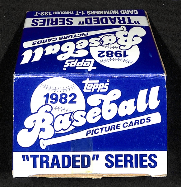 1982 Topps Traded Complete Set w/ Cal Ripken Jr Rookie Card + (10) Baseball Rookie Cards- 1984 Donruss Darryl Strawberry, 1984 Donruss Don Mattingly, +