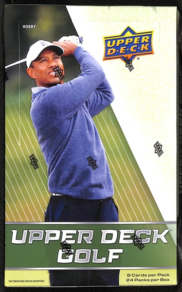 2024 Upper Deck Golf Hobby Sealed Box inc. 6 Young Guns per Box