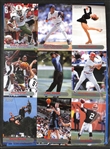 (63) Uncut Sports Illustrated SI for Kids Sheets (567 Cards) Including Serena Williams, Tiger Woods, Michael Jordan, Tom Brady, Sidney Crosby, Sue Bird,  Rafael Nadal, Alex Ovechkin, Kobe Byrant, +
