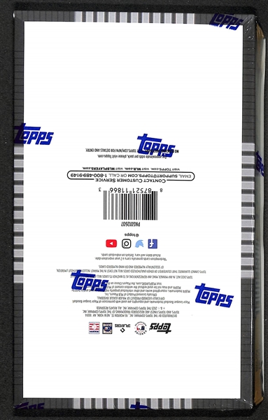 Limited Edition Sealed 2023 Topps Finest Hobby Box (1 Refractor Parallel Per Box) 