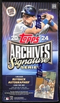 2024 Topps Archives Signature Series Sealed Hobby Box - Retired Player Edition (1 Buyback Autograph Card Per Box)