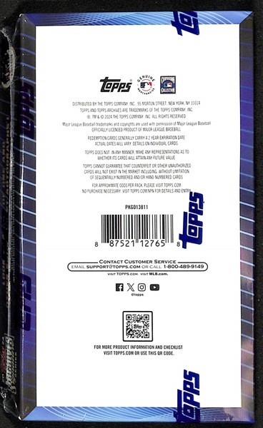 2024 Topps Archives Signature Series Sealed Hobby Box - Retired Player Edition (1 Buyback Autograph Card Per Box)