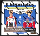 2023 Chronicles NASCAR Racing Sealed Hobby Box (Includes 4 Autograph or Memorabilia Cards)