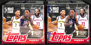 (2) 2023-24 Topps G-League Basketball Hobby Boxes (1 Autograph in Each Box - Potential Ron Holland Autographs!)
