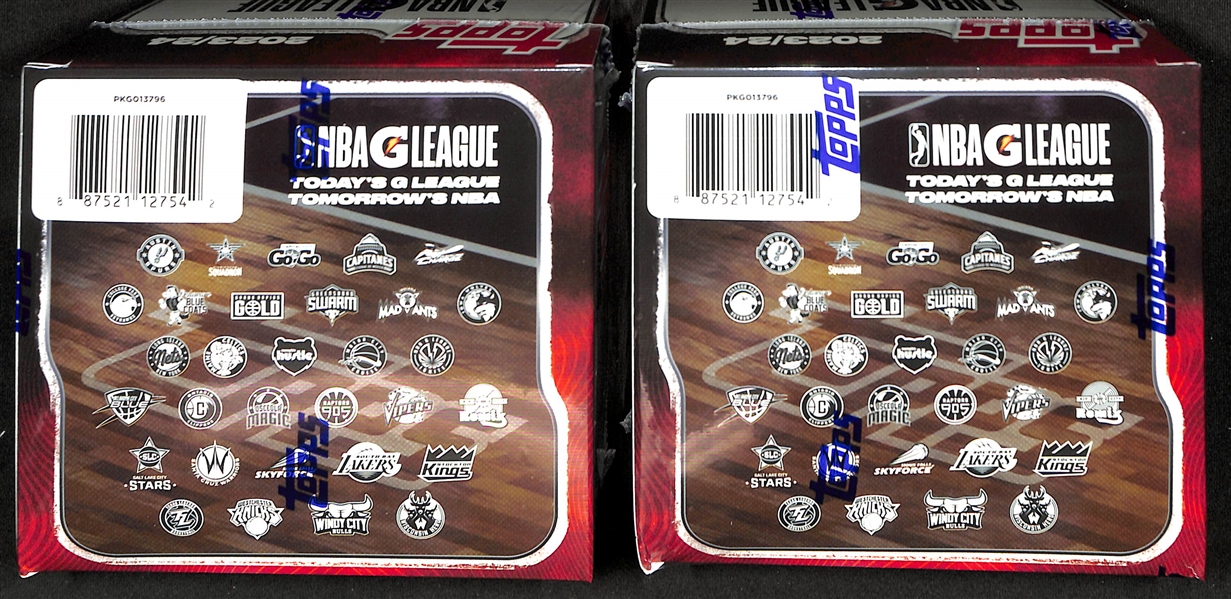 (2) 2023-24 Topps G-League Basketball Hobby Boxes (1 Autograph in Each Box - Potential Ron Holland Autographs!)