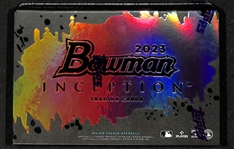 2023 Bowman Inception Baseball Sealed Hobby Box (2 Autographs Per Box)